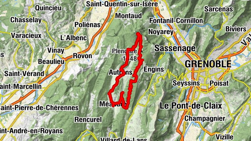 Méaudre - Les Gonnets - Le Tonkin - Refuge des Feneys