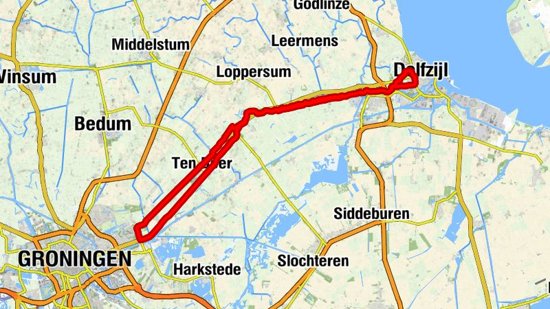 Delfzijl - Appingedam - Synagoge Appingedam - Delfzijl West