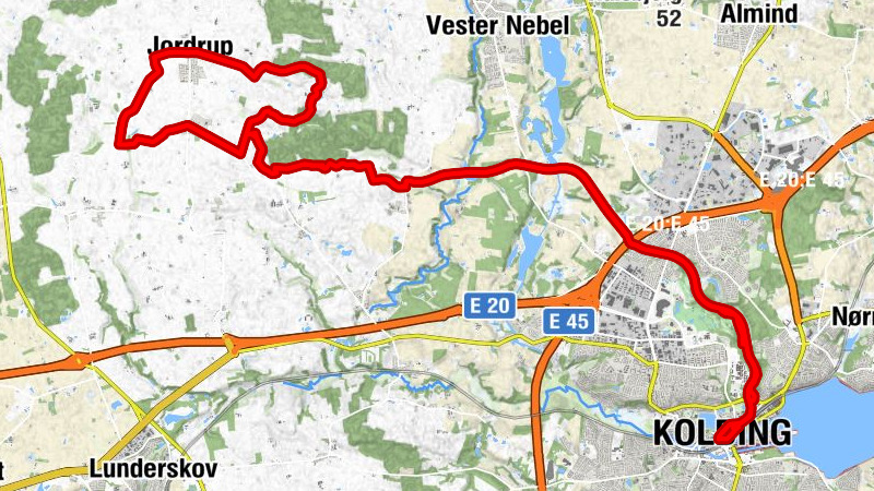 Kolding - Bramdrupdam Kro og Hotel - Jordrup Kirke