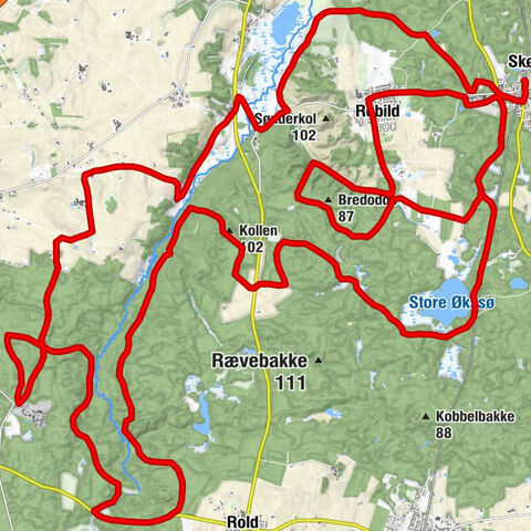 Skørping - Kollen - Rebild