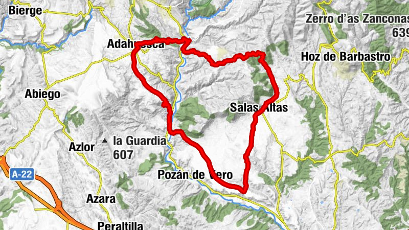 Santa María de Dulcis - Lalola - Nuestra Señora de Treviño - Adahuesca