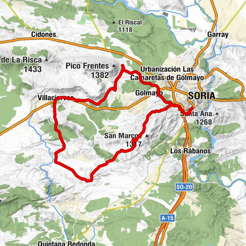 Soria - La Terraza de Fuentetoba - Villaciervos