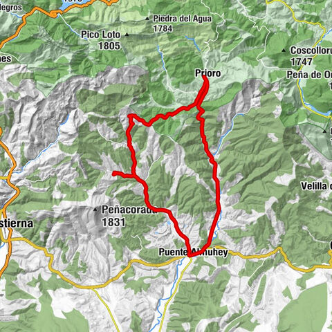 Prioro - El duende de Carricuende - Ermita de Nuestra Señora de las Angustias - Iglesia de San Salvador