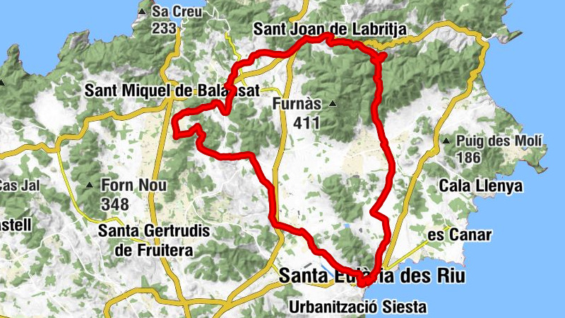 Santa Eulària des Riu - Església de Sant Joan - Shamarkanda - Puig de Missa