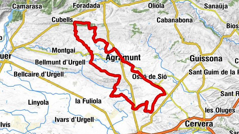 Agramunt - lo Deu - l'Onze - Església de Santa Maria