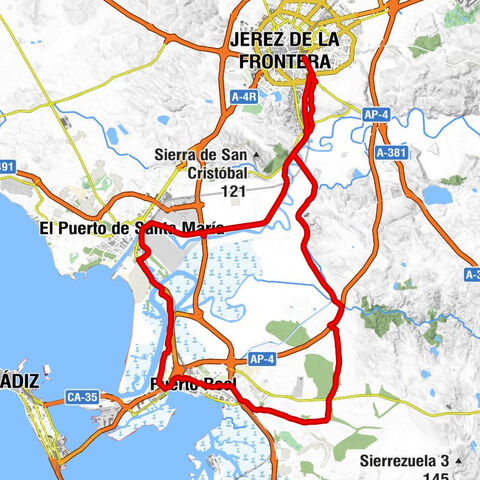 Jerez de la Frontera - El Puerto de Santa María - San Fernando