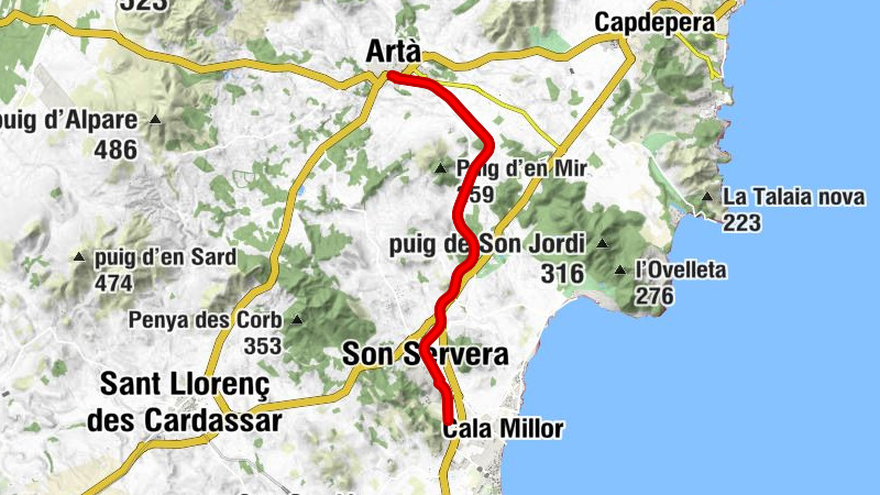 Artà - sa coma Sequera - Iglesia Evangelica - Son Servera