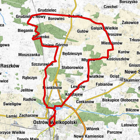 Ostrów Wielkopolski - Kościół Rzymskokatolicki pw. Św. Mateusza - pw. Narodzenia NMP i św. Józefa - Kościół pw. Świętego Wojciecha