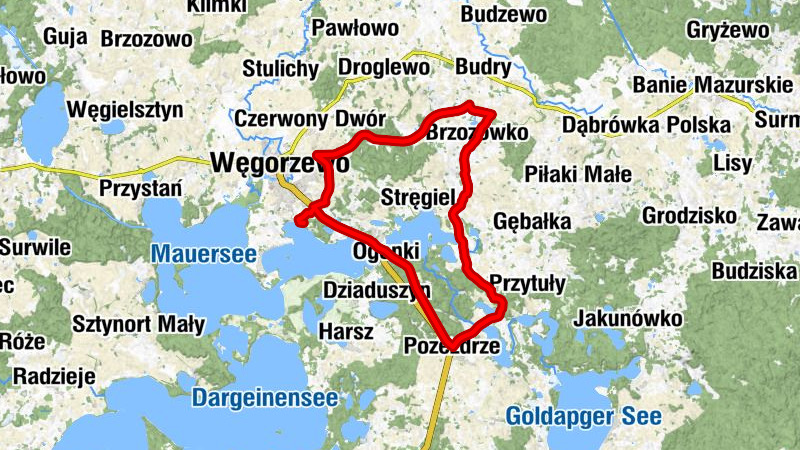 Sobin - Kalskie Nowiny - Kaczorowo - Kolonia Rybacka