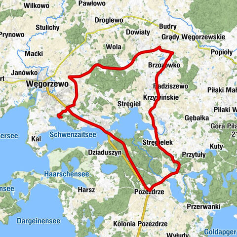 Sobin - Kalskie Nowiny - Kaczorowo - Kolonia Rybacka