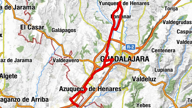 Meco - Azuqueca de Henares - Alovera