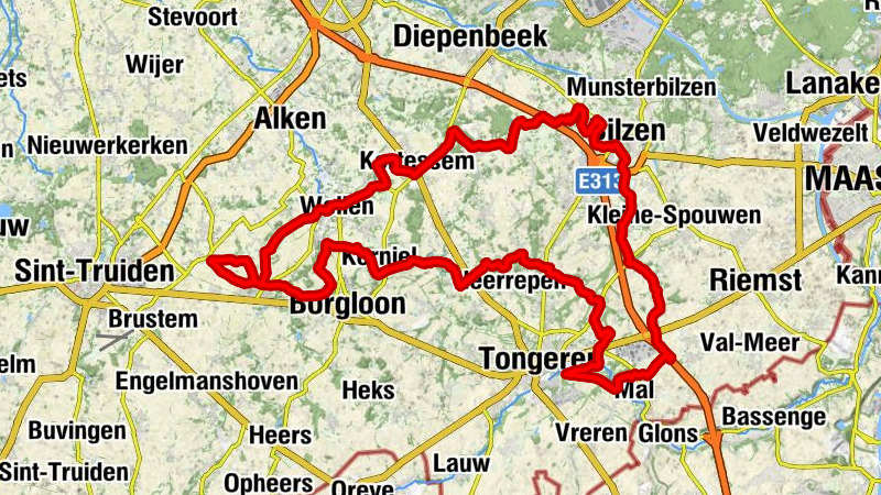 Kerniel - Genovevakapel - Sint-Pieterskerk - Sint-Stephanuskerk