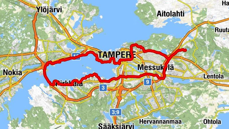 Ruotula - Tuomikallio - Tampereen ortodoksinen kirkko - Kaukajärvi