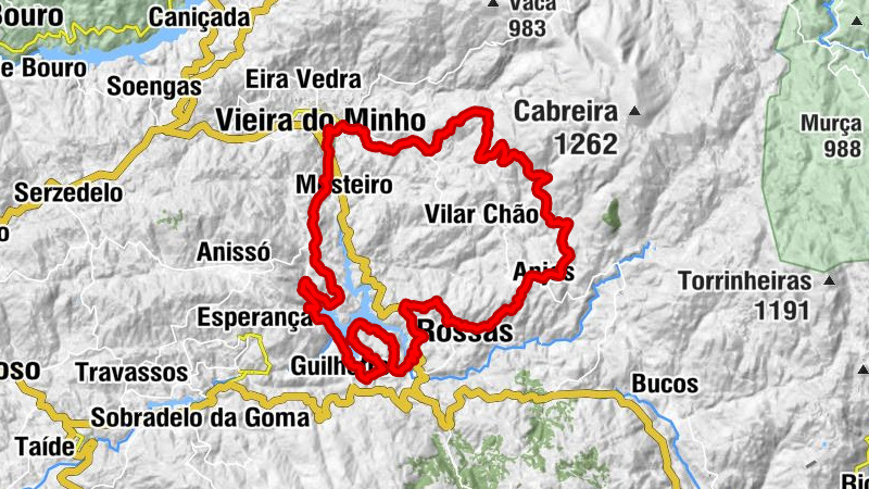 Vieira do Minho - Cantelães - Vila Seca - Rossas