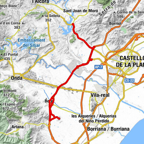 Restaurante Panorama - Venta La Gaspara - l'Apeadero de Betxí - Ermita de Sant Antoni