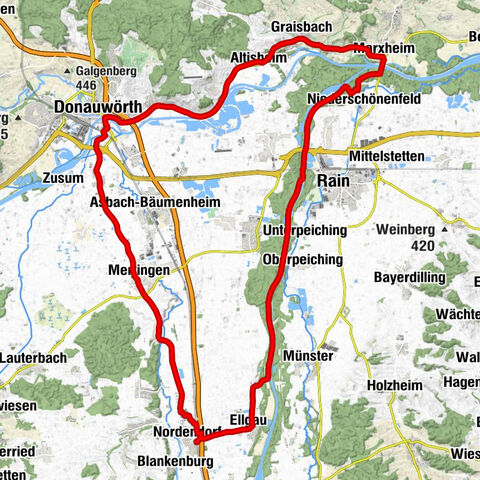 Nordendorf - Alte Kirche St. Ulrich - St. Vitus - St. Willibald