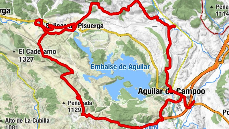 Aguilar de Campoo - Iglesia San Juan Bautista - San Lorenzo - Ermita de Santa Cecilia