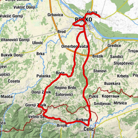 Gunja - Savska Atik džamija - Bijela džamija - Crkva Sv. Anto Padovanski