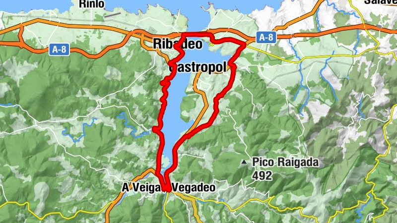 Iglesia de Nuestra Señora de la Asunción - Ribadeo - Capela de San Roque - Pq. Piñeira (San Bartolomé)