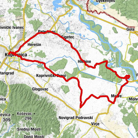 Koprivnica - Na Grantulama - Jeduševac
