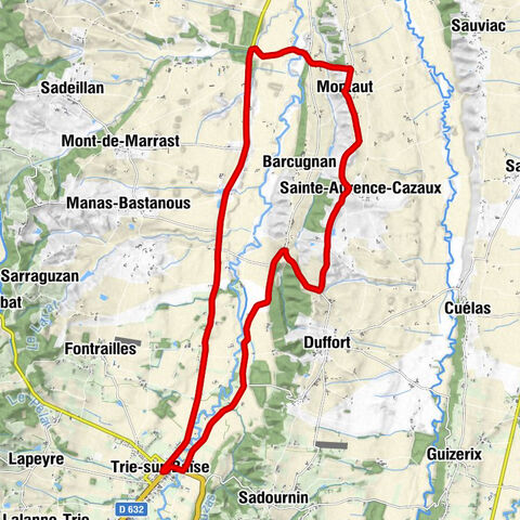 Montaut - Trie-sur-Baïse - Le Coin - Église Saint-André