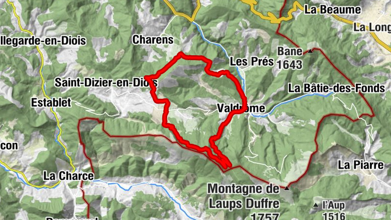 Valdrôme - Les Rousses - Les Bascous