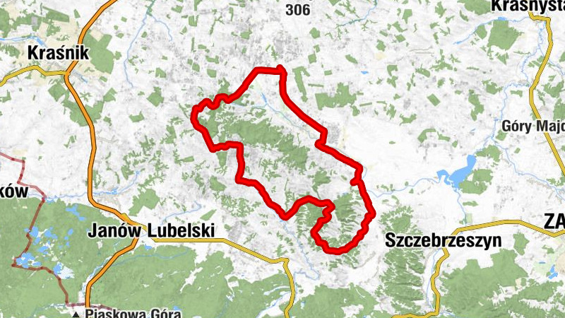 Wysokie - Meczkowa Góra - Świniarki - kaplica św. Maksymiliana Kolbe