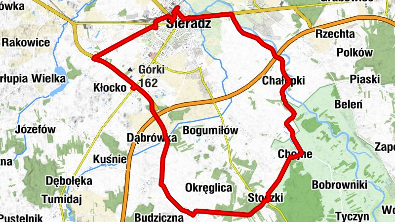 Osiedle Kopernika - Julianówka - Sieradz - Chałupki