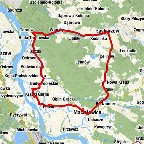 Kaplica cmentarna - Kosynier - Łaskarzew - Maciejowice