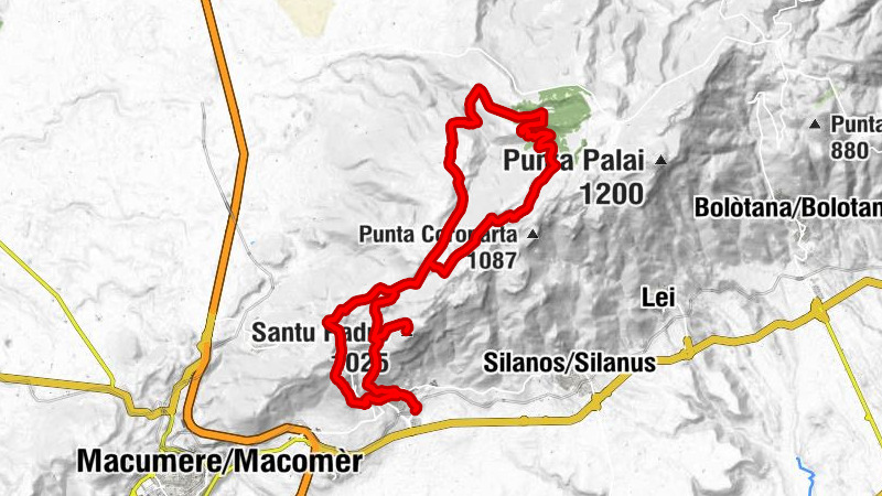 Bortigali - Chiesa di Sant'Antonio Abate - Chiesa di Santa Maria degli Angeli - Monte Santu Padre