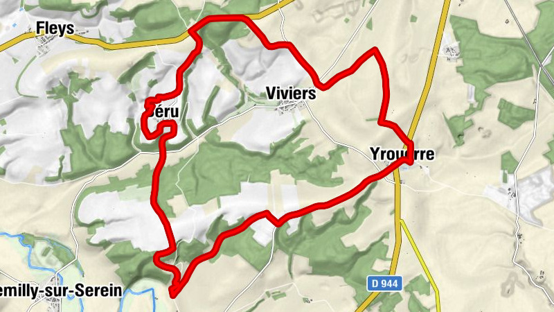 Yrouerre - Béru - Les Chennevieres - Église Saint-Nicolas