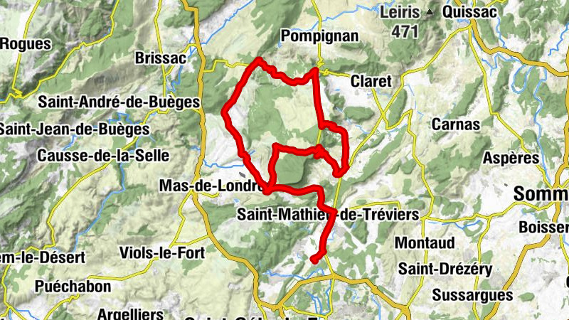 Le Triadou - Côté Cour - Église Saint-Pierre - Église Notre-Dame-de-Londres