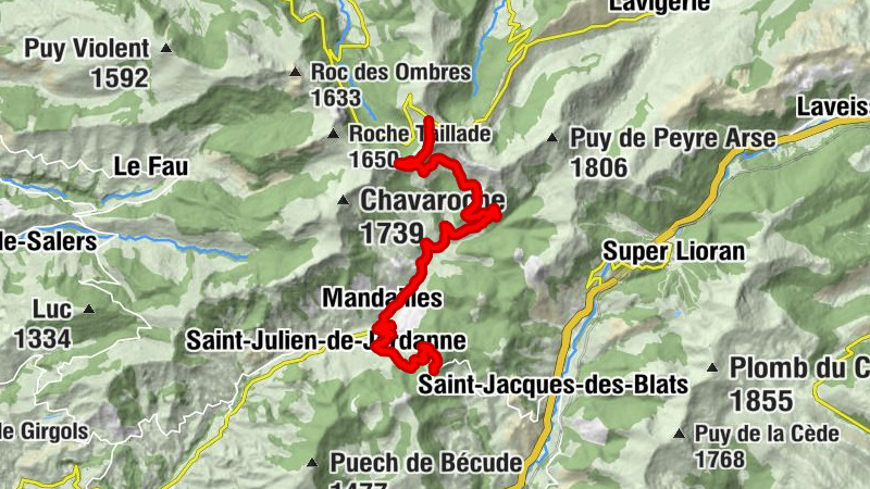 Mandailles-Saint-Julien - Larmandie - Au Bout du Monde - Église Saint-Laurent