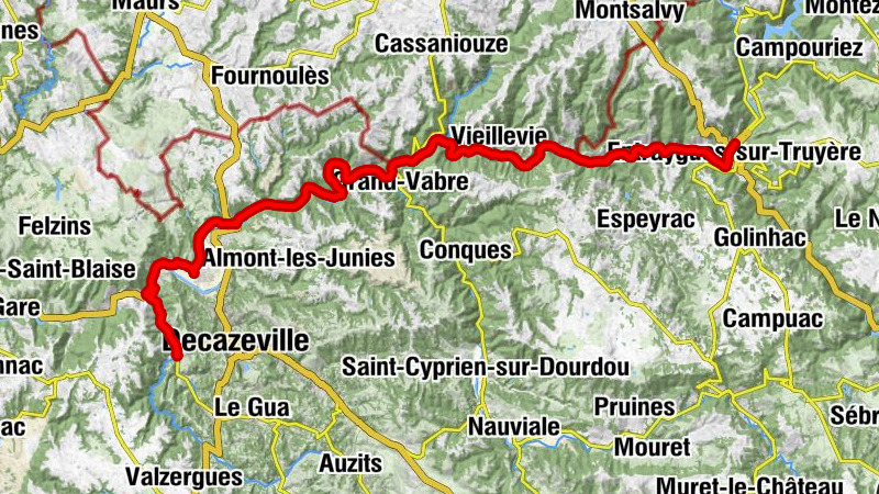 Restaurant Gare - Église Saint-Parthem - Église Saint-Laurent - Viviez - Decazeville