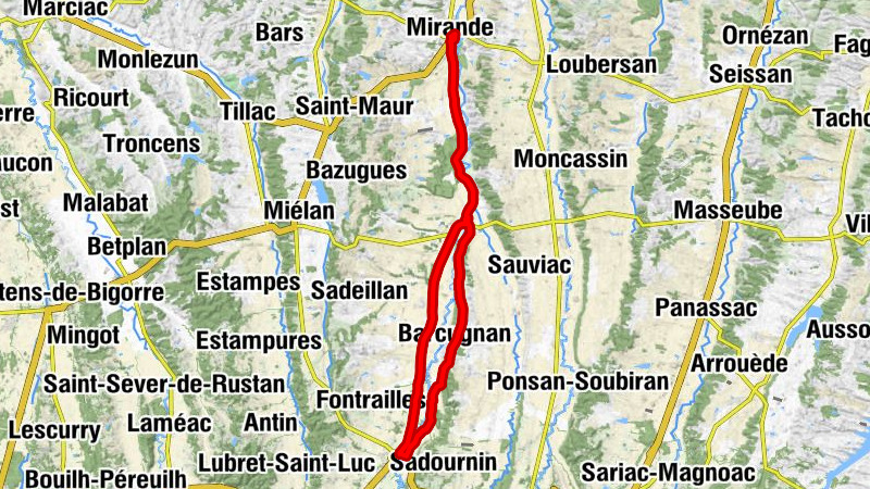 Mirande - Église Notre-Dame-de-la-Pitié - Église Saint-Michel - Jardin du Batardeau