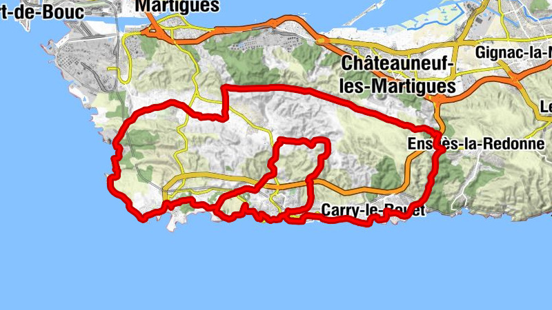 Sausset-Les-Pins - Église Saint-Pierre-ès-Liens - La Calanque bleue - Restaurant Lou Cigalon
