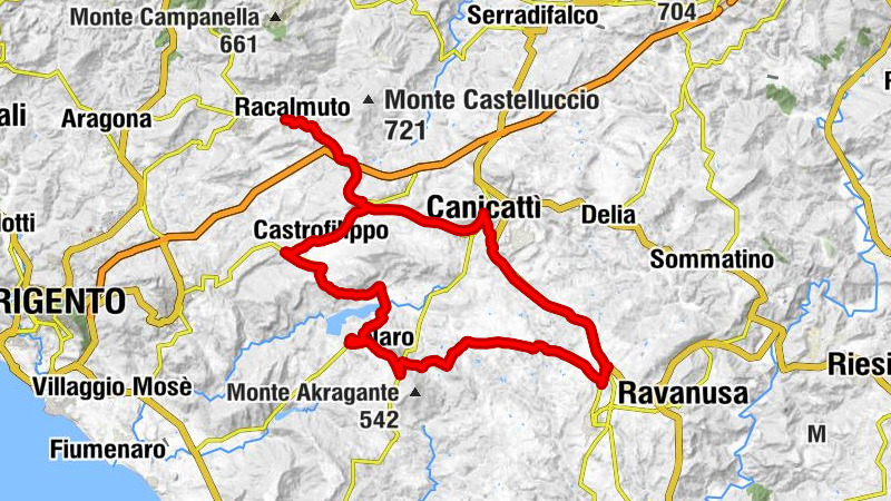 Racalmuto - Chiesa Madonna del Carmelo - Cappella del Calvario - Chiesa del Purgatorio