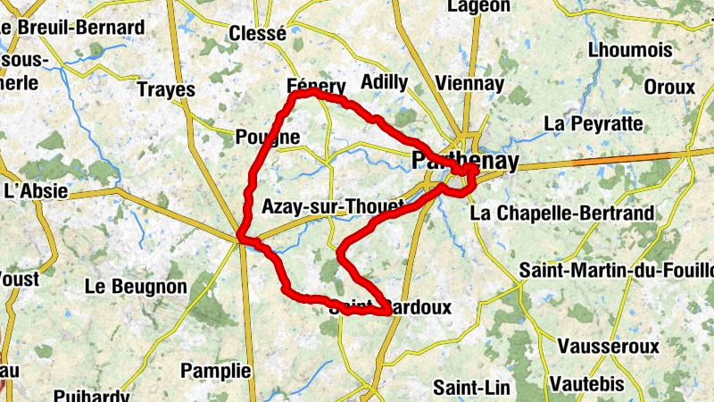 Parthenay - Église Saint-Pardoux - Église Saint-Pierre - Église Notre-Dame