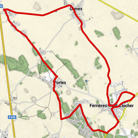 Ferrières-Haut-Clocher - Église Saint-Germain - Église Notre-Dame - Église Sainte-Christine