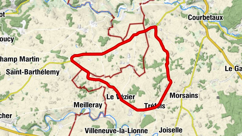 Église Saint-Leu et Saint-Gilles - Église Saint-Médard - Église Saint-Ferréol - Le Vézier