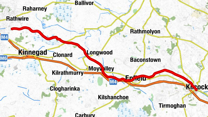 Kilcock - Enfield - Moyvalley
