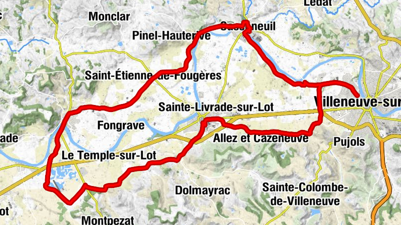Colebrune - Le Bungalow - Église Saint-Étienne - Église Saint-Caprais des Moulins du Lot