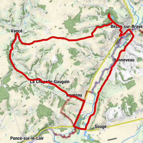 Vancé - Butte Chauvin - Église Saint-Blaise - La Charpenterie