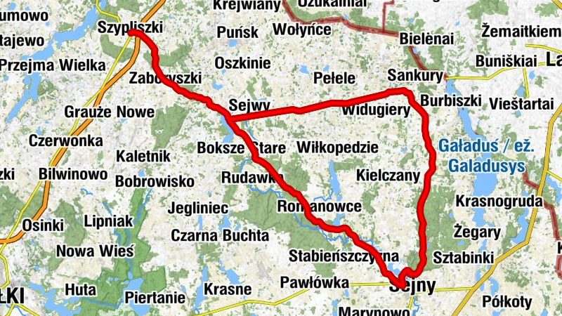 Szypliszki - Malibu - Sejny - Kościół pw. Świętego Izydora Oracza