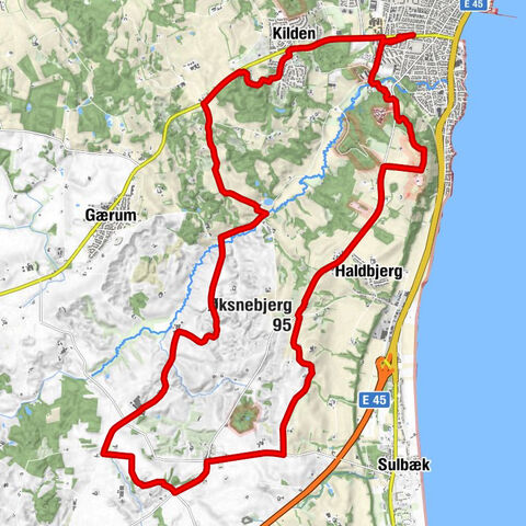 Frederikshavn - Haldbjerg - Øksnebjerg - Essens Gaarden