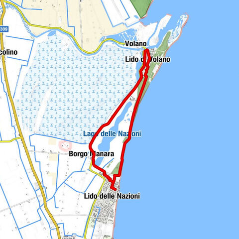 Lido delle Nazioni - Lido di Volano - Volano - Borgo Manara