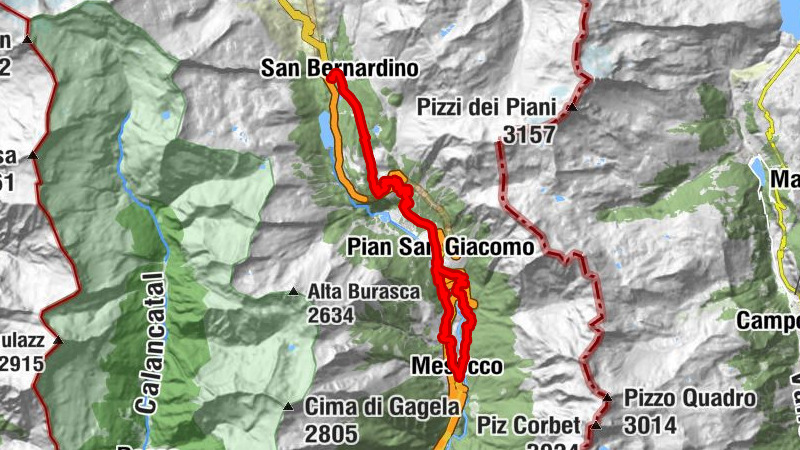 Chiesa Rotonda - Chiesa di San Rocco - Cappella di San Giacomo - San Bernardino