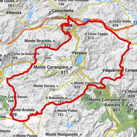 Osteria Al Canale - Cozzo Campana - Cozzo Frumentello - Valguarnera Caropepe