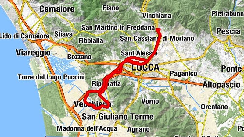 Ponte a Moriano - Giardinetto - Chiesa di San Bartolomeo Apostolo - Chiesa di San Giovanni Battista