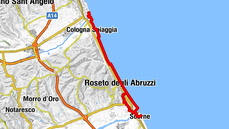 Roseto degli Abruzzi - Scerne - La Squolo - Giulianova